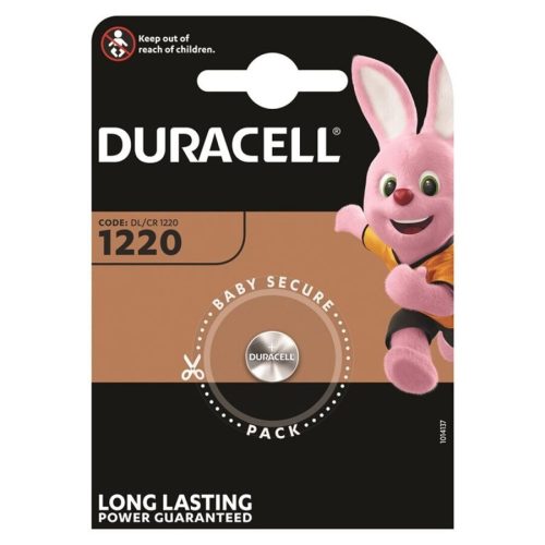 DURACELL - AKKUMULÁTOR BOTON LITIO CR1220 3V 1EGYSÉG