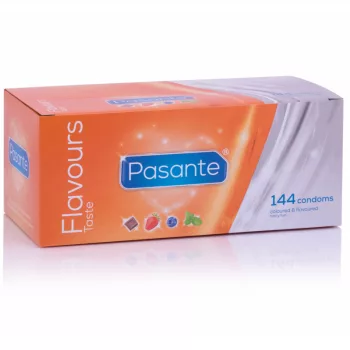   Pasante Prezervativ aromatizat 155 buc multicolor 190mm lungime 53mm lățime