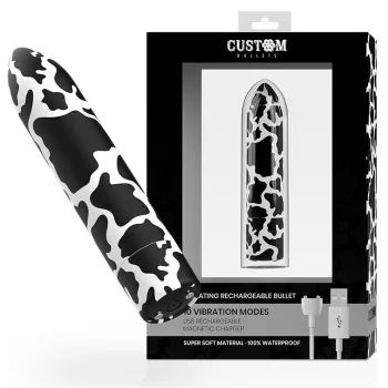   Custom Bullets – újratölthető mágneses vibrátor 10 fokozattal