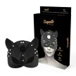 COQUETTE CHIC DESIRE - VEGÁN BŐR MASZK MACSKAFÜLLEL - 2