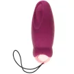 Rithual Ou vibrator cu telecomandă 10 moduri vibrație G-spot silicon USB reîncărcabil negru
