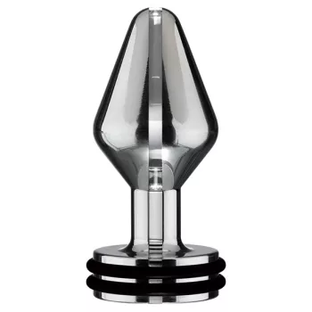 ElectraStim Mini Electro Butt Plug Bi-polar 2.2 Inch Silver