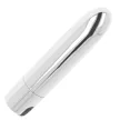 Ohmama Vibrating Bullet 10 Modes USB Rechargeable 9.5 cm Silver