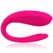 Intense Vibrator cu dublă stimulare 10 moduri telecomandă roz