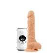 COCK MILLER - HÁM + SZILIKON SŰRŰSÉGŰ CSUKLÓS PÉNISZSZIL 19,5 CM - 4