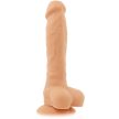 COCK MILLER - HÁM + SZILIKON SŰRŰSÉGŰ CSUKLÓS PÉNISZSZIL 19,5 CM - 5