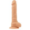 COCK MILLER - HÁM + SZILIKON SŰRŰSÉGŰ CSUKLÓS PÉNISZSZIL 19,5 CM - 7