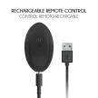 Moressa Vibrator dublu cu telecomandă 10 moduri încărcare USB silicon 85 mm
