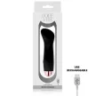 Dolce Vita vibrator reîncărcabil 7 viteze silicon 12.5 cm negru