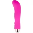 Dolce Vita Rechargeable Vibrator 7 Speeds 13.2cm Pink Silky Silicone