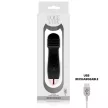 Dolce Vita Vibrator Rechargeable 7 Speeds 12.2cm Black Silicone