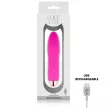 Dolce Vita Vibrator Rechargeable 7 Speeds 13cm Pink Silicone