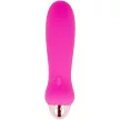 Dolce Vita Vibrator Rechargeable 7 Speeds Pink 12.4 cm Silky Silicone