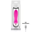 Dolce Vita Vibrator Rechargeable 7 Speeds Pink 12.4 cm Silky Silicone