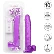 CALEX SIZE QUEEN VIBRÁTOR - LILA 25,5 CM - 2