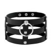 COQUETTE - ELEGÁNS VÁGY FÉTIS STÍLUSÚ VEGÁN BŐR CHOKER - 4