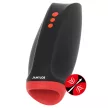 Jamyjob Novax Masturbator Vibrating 10 Modes 6 Suction Modes Waterproof Black