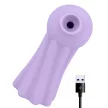 Ohmama Clitoral Stimulator Soft Silicone 10 Modes 10.5 cm USB Rechargeable