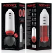 Jamyjob Rocket Masturbator 7 Compression 7 Vibration Modes USB Rechargeable