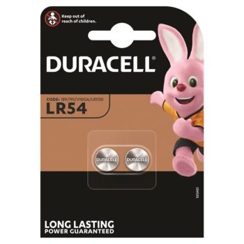 Duracell - Alkáli gombelem LR54 (2 db) 1,5V