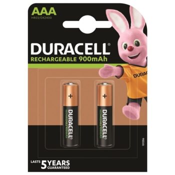 Duracell - Újratölthető AAA elem 900mAh (2 db)