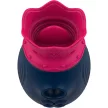 Vibrator clitoridian cu 10 moduri de supt și 10 de lins, waterproof, albastru