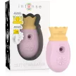 Intenzív Stimulator clitoridian 10 moduri de suctiune si limbare roz waterproof USB