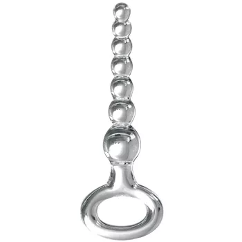 Icicles Glass Anal Plug Handmade Body Safe 16.5 cm