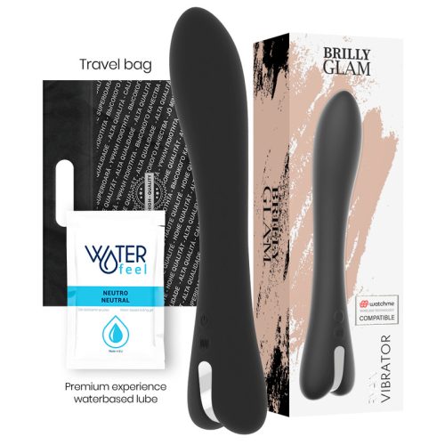 BRILLY GLAM - RYAN VIBRÁTOR WATCHME VEZETÉK NÉLKÜLI TECHNOLÓGIÁVAL KOMPATIBILIS
