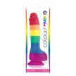 PRIDE - LGBT ZÁSZLÓS DILDÓ 15 CM - 2