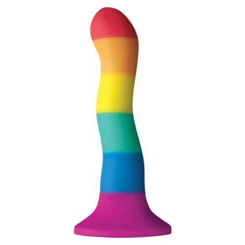 PRIDE - LGBT ZÁSZLÓS DILDÓ HULLÁM 17 CM