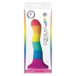 PRIDE - LGBT ZÁSZLÓS DILDÓ HULLÁM 17 CM - 2