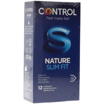   CONTROL - Nature Slim Fit – prémium óvszer 12 db-os kiszerelés