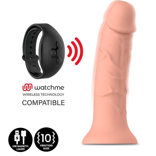 MITOLÓGIA - ASHER ORIGINAL DILDO S - VIBRÁTOR KOMPATIBILIS A WATCHME VEZETÉK NÉLKÜLI TECHN