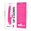 DIVERSIA - vízálló prémium nyuszivibrátor 24 cm