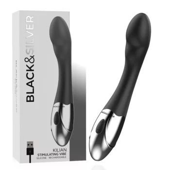 BLACK&SILVER – érzékeltető mini vibrátor