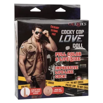   CalExotics Cocky Cop Love Doll Inflatable Life-Size Two Holes