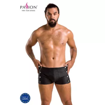 PASSION - 048 Short David fekete szexi fehérnemű S/M
