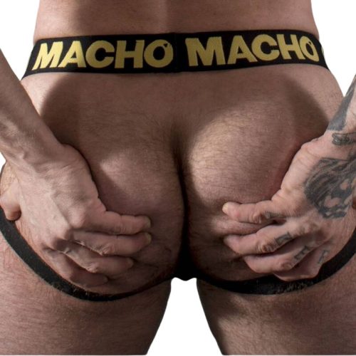 MACHO - MX25AC JOCK SÁRGA BŐR XL