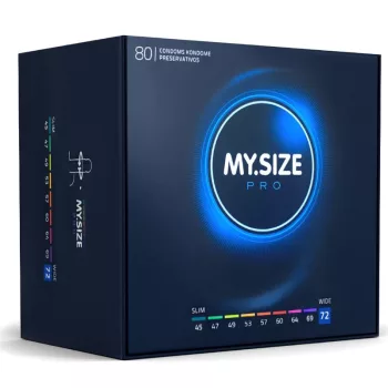 MY SIZE - Prémium 72 mm óvszerkészlet 80 db-os