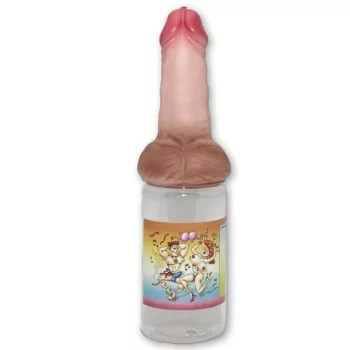 Sticlă penis 360 ml model realistic pentru petreceri fun