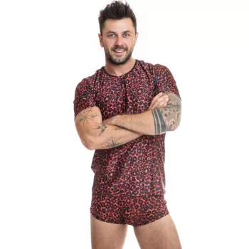 ANAIS MEN - érzéki tribal mintás póló XL méretben