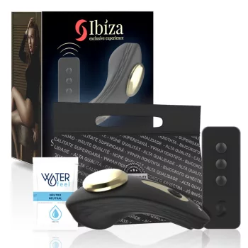 IBIZA – szilikonos bugyi vibrátor távirányítóval