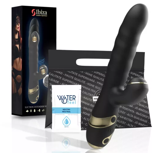 Ibiza Vibrator cu suctiune și stimulare clitoris 10 moduri rezistent la apă