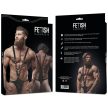 FÉTIS ALÁZATOS HOZZÁÁLLÁS - FÉRFI V-ALAKÚ ÖKO-BŐR BÉKLYÓ - 6