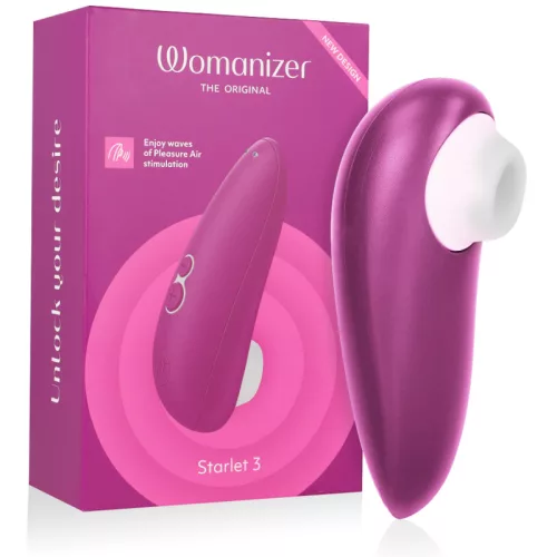 Womanizer Csiklóizgató Pleasure Air 6 fokozat USB újratölthető vízálló lila