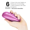Womanizer Clitoral Stimulator Pleasure Air Technology 6 Levels Violet