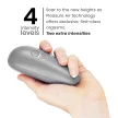 Womanizer Stimulator clitoridian cu tehnologie Pleasure Air 6 intensități gri
