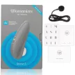 Womanizer Stimulator clitoridian cu tehnologie Pleasure Air 6 intensități gri