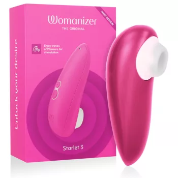   Womanizer Csiklóizgató Pleasure Air technológia, 6 intenzitás rózsaszín